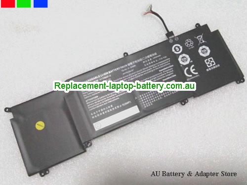CLEVO N151ZU Battery 3454mAh, 54Wh 15.4V Black Li-Polymer