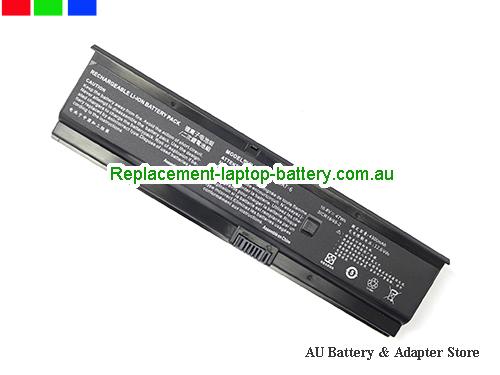 CLEVO NB50BAT6 Battery 4300mAh, 47Wh  10.8V Black Li-ion