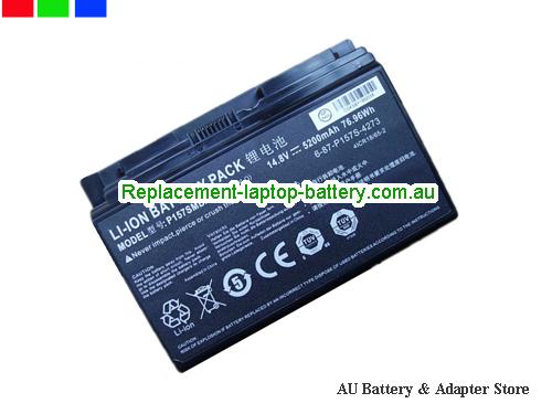 HASEE K770G-i7D2 Battery 5200mAh, 76.96Wh 14.8V Black Li-ion