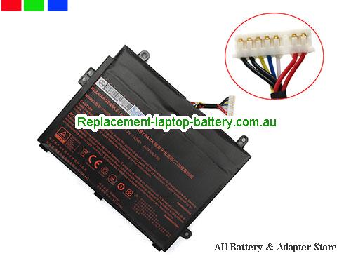 CLEVO P970ex Battery 3680mAh, 62Wh 15.2V Black Li-Polymer