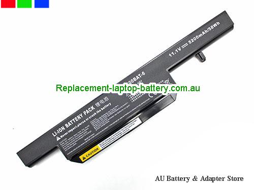 SCHENKER XMG A501 Battery 5200mAh, 58Wh 11.1V Black Li-Polymer
