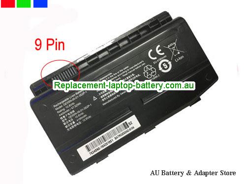MECHREVO X7Ti-s Battery 4400mAh, 47.52Wh 10.8V Black Li-ion