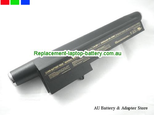 CLEVO M728T Battery 4400mAh 14.8V Black Li-ion
