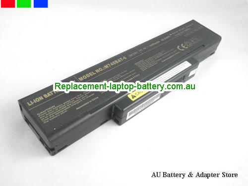 CLEVO MS-10341B Battery 4400mAh 11.1V Black Li-ion