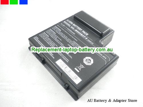 CLEVO M860TU Battery 4400mAh, 65.12Wh 14.8V Black Li-ion