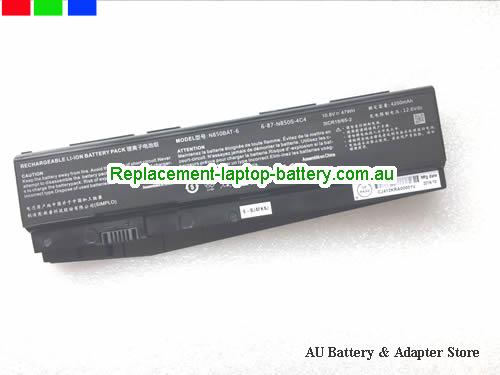 CLEVO N855EJ1 Battery 4200mAh, 47Wh 10.8V Black Li-ion