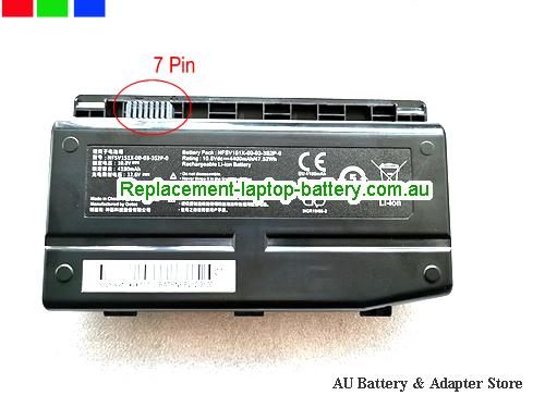 MACHENIKE F117-F2C Battery 4400mAh, 47.52Wh 10.8V Black Li-ion