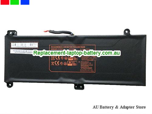HASEE KINGBOOK G97E Battery 4320mAh, 66Wh 15V Black Li-ion