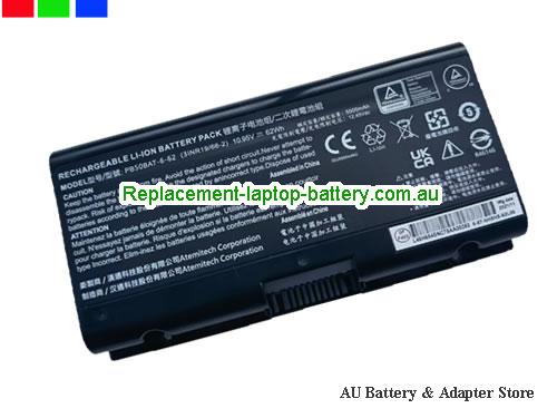 CLEVO PB70EF-G Battery 5500mAh, 62Wh 10.95V Black Li-ion