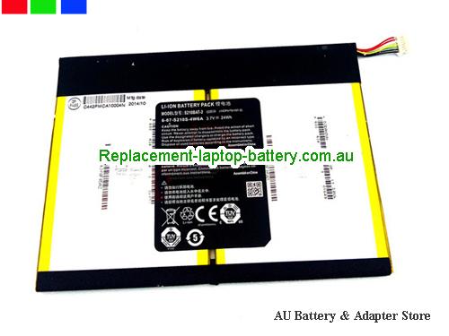 CLEVO PMP812E Battery 6400mAh, 24Wh 3.7V Black Li-ion