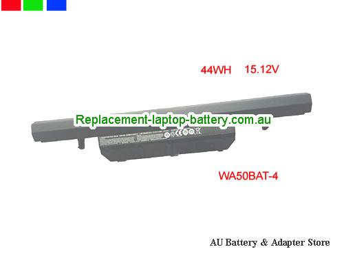 CLEVO WA50SRQ Battery 44Wh 15.12V Black Li-ion