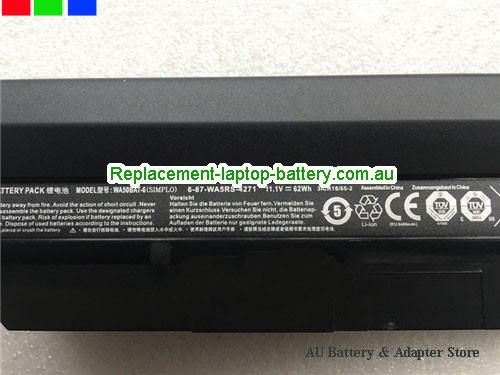 CLEVO G150M-B Battery 62Wh 11.1V Black Li-ion