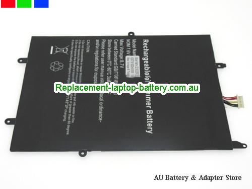 CHUWI Lapbook Air 14 CWI529 Battery 5000mAh, 38Wh 7.6V Black Li-Polymer