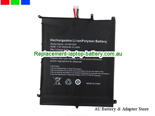 CHUWI CWI547 Battery 4500mAh, 34.2Wh 7.6V Black Li-Polymer