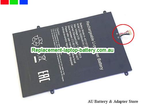 CHUWI LapBook CW1533 Battery 8000mAh, 30.4Wh  3.8V Black Li-Polymer