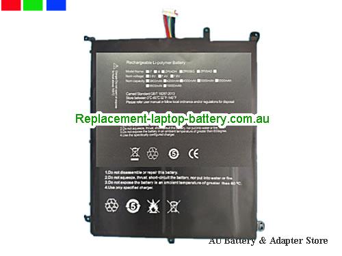 CHUWI Aerobook G139 Battery 5000mAh, 38Wh 7.6V Black Li-Polymer