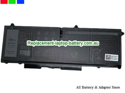 Dell Latitude 15 7530 8C8J1 Battery 3625mAh, 58Wh 15.2V Black Li-ion