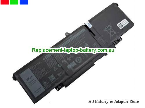 Dell Latitude 7340 7440 7640 Battery 4870mAh, 57Wh  11.4V Black Li-ion