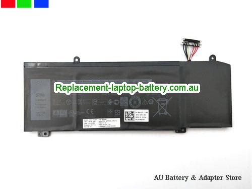 Dell G7 17 7790-P8HKF Battery 3750mAh, 60Wh 15.2V Black Li-Polymer