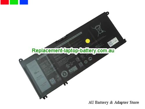 Dell Inspiron 13 7577 Battery 3500mAh, 56Wh  15.2V Black Li-Polymer