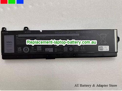 Dell Precision 16-7670 Battery 7650mAh, 93Wh 11.55V Black Li-ion
