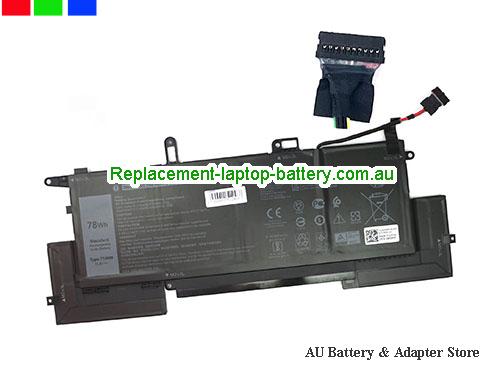Dell Latitude 14 9410 2-in-1 P110G Battery 6500mAh, 78Wh  11.4V Black Li-Polymer