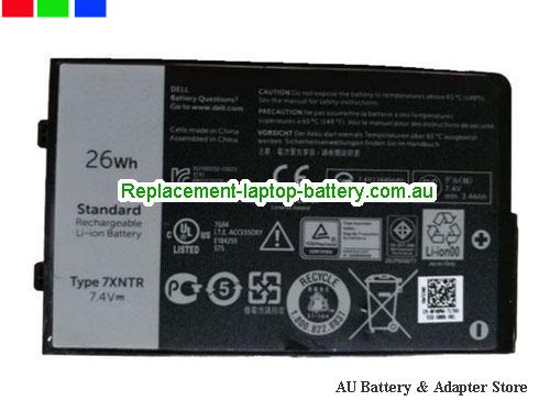 Dell Latitude 12 7220 Battery 3500mAh, 26Wh 7.4V Black Li-ion