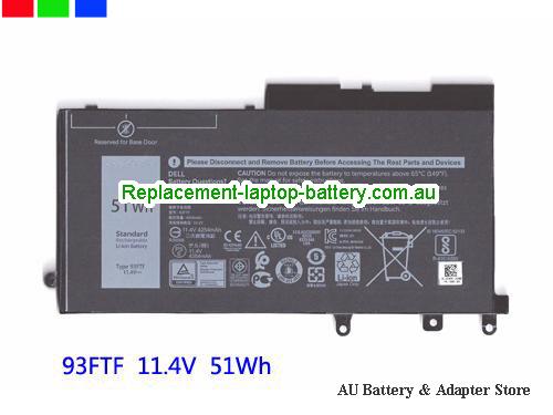 Dell Latitude 5490 Battery 4254mAh, 51Wh 11.4V Black Li-ion