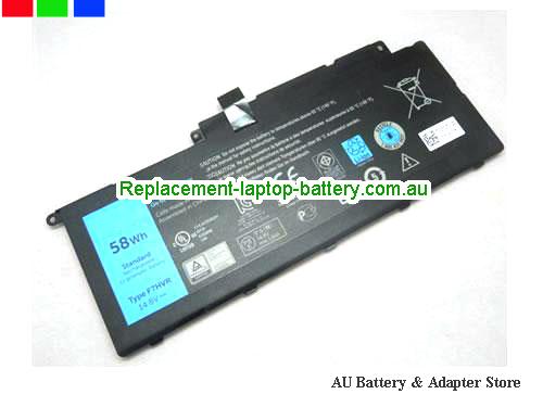 Dell INS15BD-1648T Battery 3919mAh, 58Wh 14.8V Black Li-ion