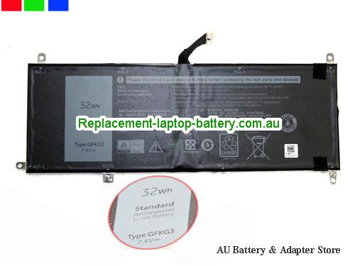 Dell Venue 10 Pro 50560 Battery 32Wh 7.4V Black Li-ion