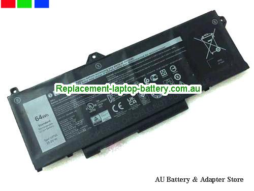 Dell Precision 15 3561 Battery 4000mAh, 64Wh 15.2V Li-Polymer