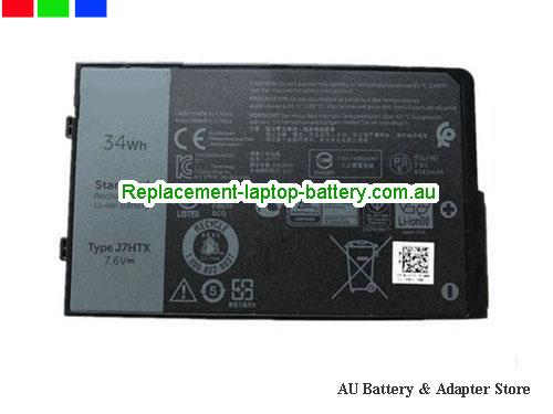 Dell Latitude 12 7220 Battery 4342mAh, 34Wh 7.6V Black Li-ion