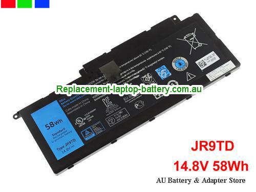 Dell JR9TD Battery 58Wh 14.8V Black Li-Polymer