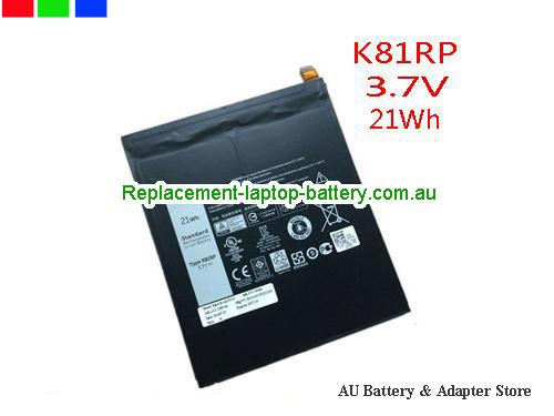 Dell Venue 7000 Battery 5780mAh, 21Wh 3.7V Black Li-ion