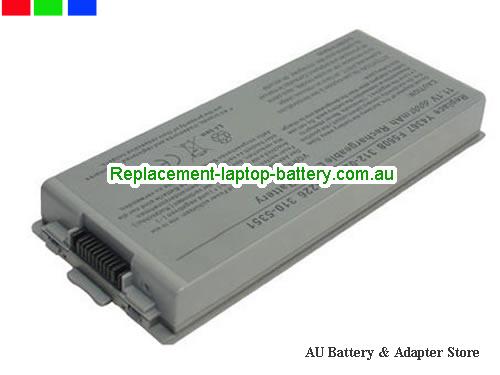 Dell Latitude D810 Battery 5200mAh 11.1V Grey Li-ion