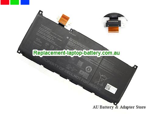 Dell XPS 13 Plus 9320 Battery 4762mAh, 55Wh 11.55V Black Li-ion