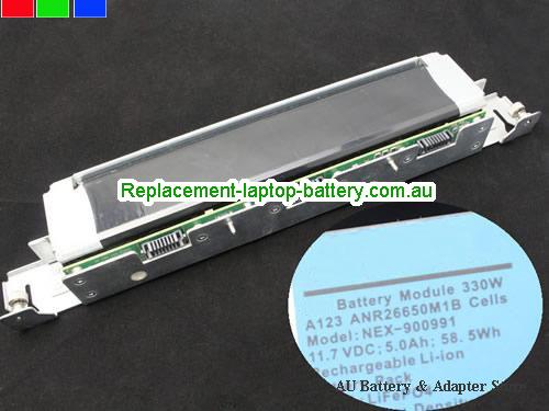 Dell NEX-900991 Battery 58.5Wh, 5Ah 11.7V Metallic Gray Lithium iron Phosphate
