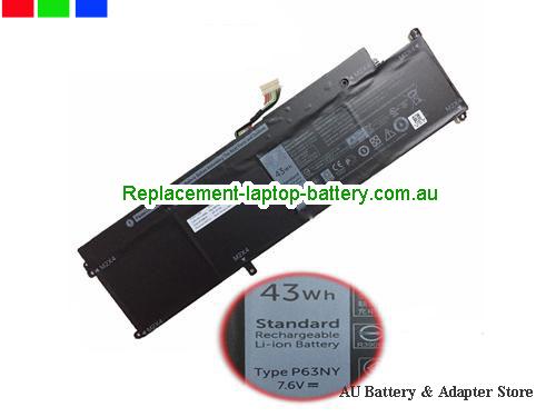 Dell Latitude 13 7370 Battery 43Wh 7.6V Black Li-ion