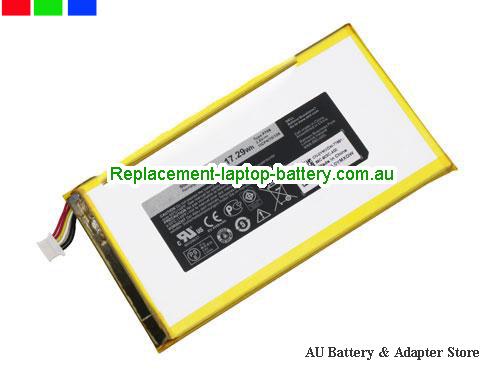 Dell P708 Battery 4550mAh, 17.29Wh 3.8V Sliver Li-Polymer