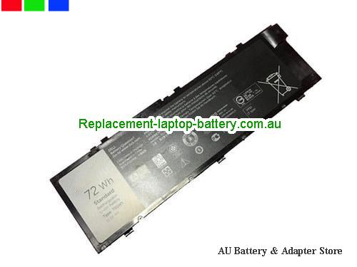Dell Precision 17 7000 Series 7710 Battery 72Wh 11.1V Black Li-ion