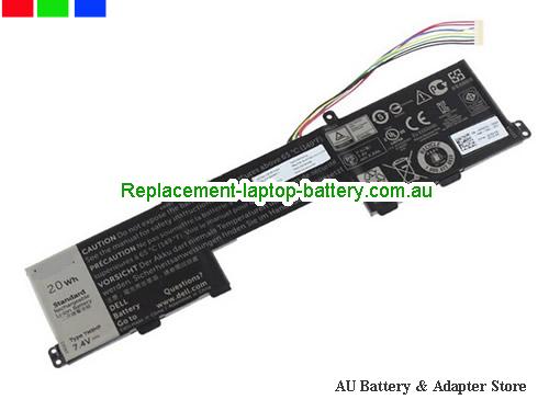 Dell Latitude 13 7350 Keyboard Dock Battery 20Wh 7.4V Black Li-ion