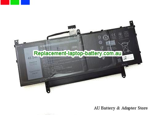 Dell Latitude 15 9520 69YHJ Battery 6053mAh, 48.5Wh 7.6V Black Li-Polymer