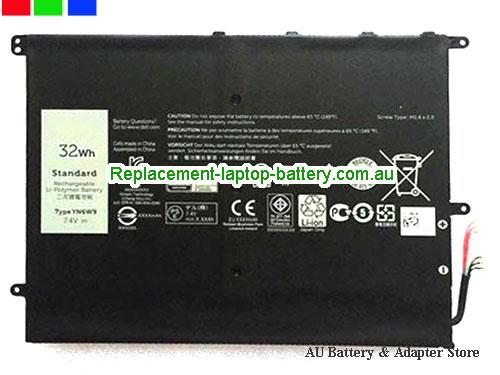 Dell YN6W9 Battery 4329mAh, 32Wh 7.4V Black Li-ion
