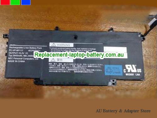 NEC LAVIE Note Mobile NM Battery 2500mAh 15.2V Black Li-Polymer