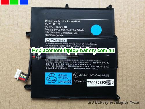 NEC VKY11T1V4 Battery 3166mAh, 33Wh  11.52V Black Li-Polymer