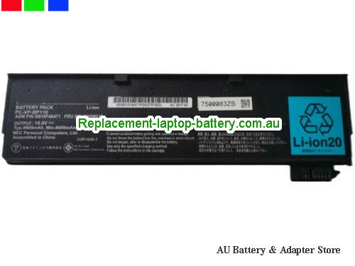 NEC VK23L/B-R Battery 2310mAh, 26Wh 11.4V Black Li-ion