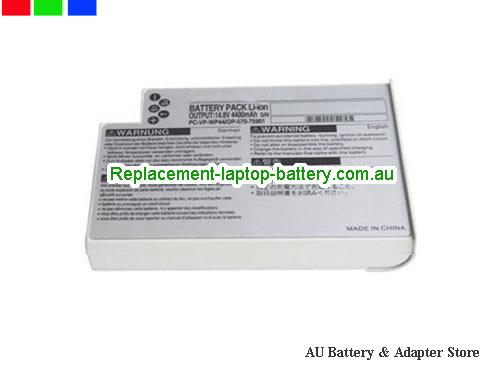 NEC Versa E600 Series Battery 4400mAh 14.8V Silver Grey Li-ion
