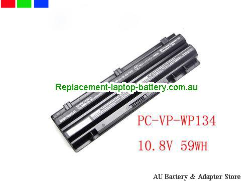 NEC PC-VK25TXXCH Battery 5800mAh, 59Wh 10.8V Black Li-lion