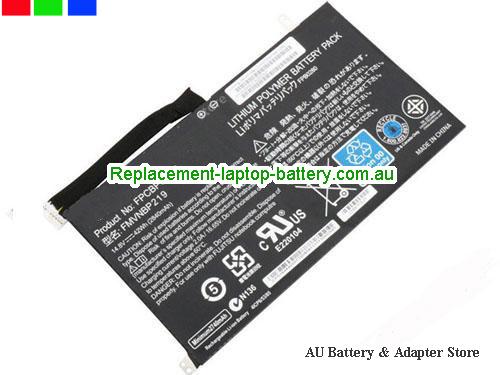 FUJITSU UH552 Battery 2840mAh, 42Wh 14.8V Black Li-ion