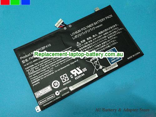 FUJITSU LifeBook U574 M75A1NC Battery 3300mAh, 48Wh 14.8V Black Li-ion